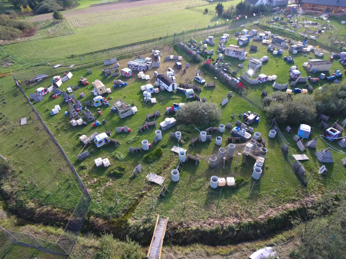 Arena Mocy z lotu ptaka - organizacja urodzin