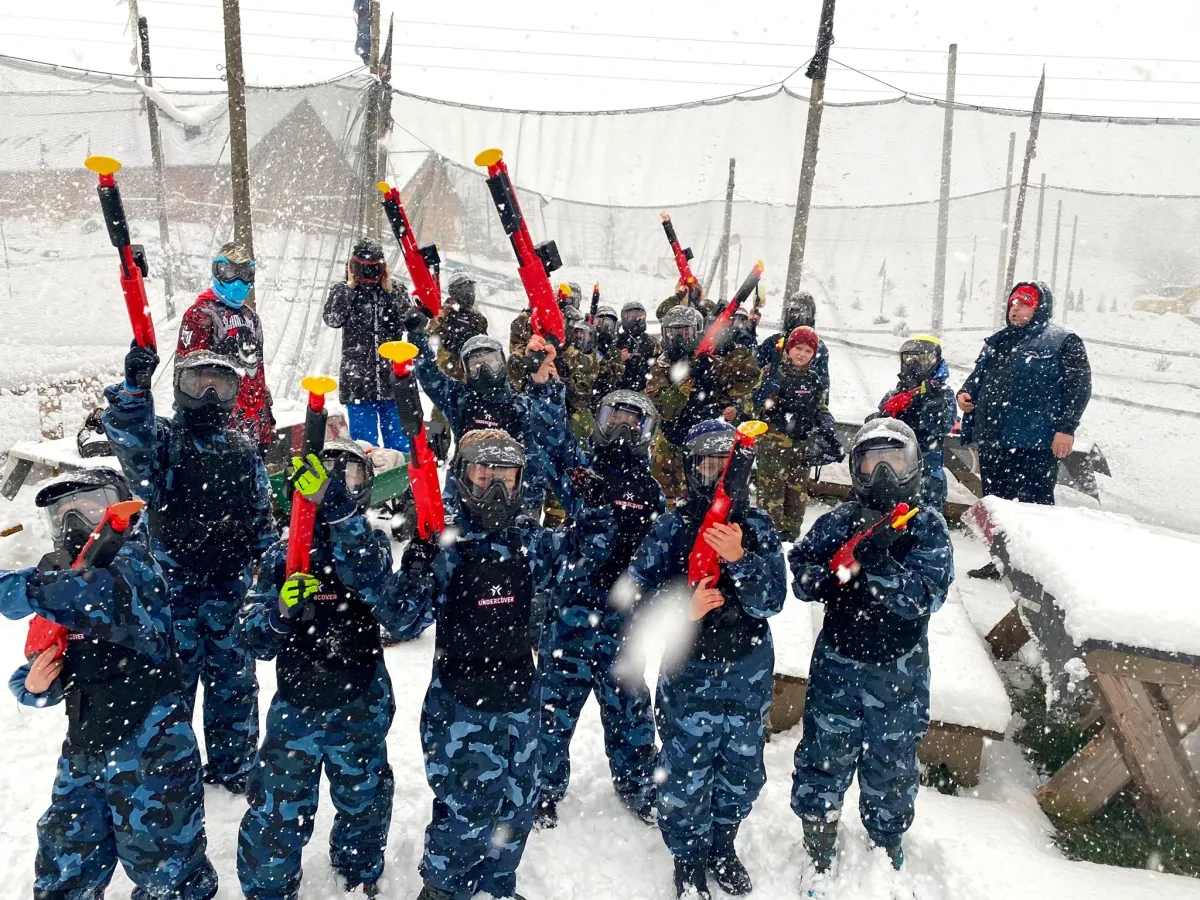 Ferie zimowe z paintballem dla dzieci